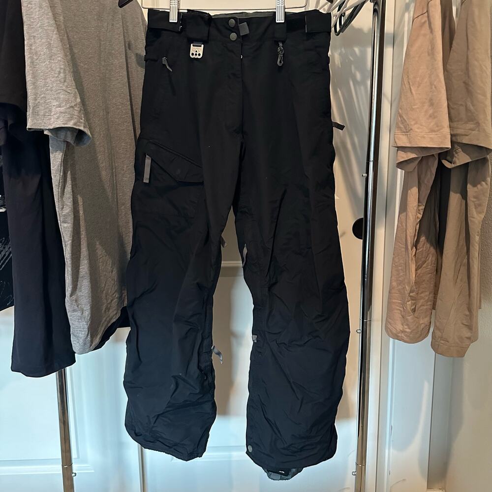 686 Black Smarty Technology Snowboarding Pants
